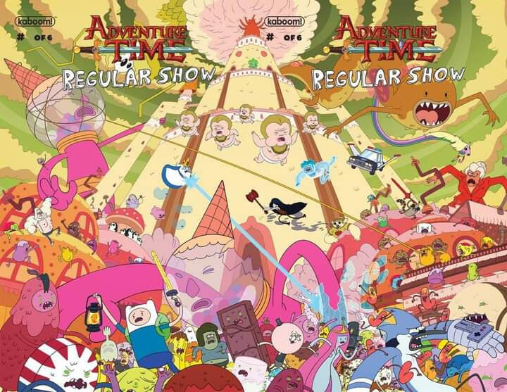 Adventure Time regular Show crossover
