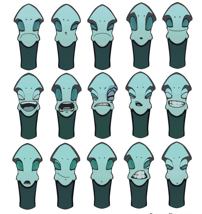 Aliens expressions