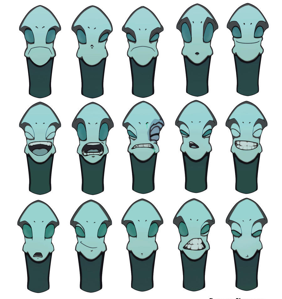 Aliens expressions